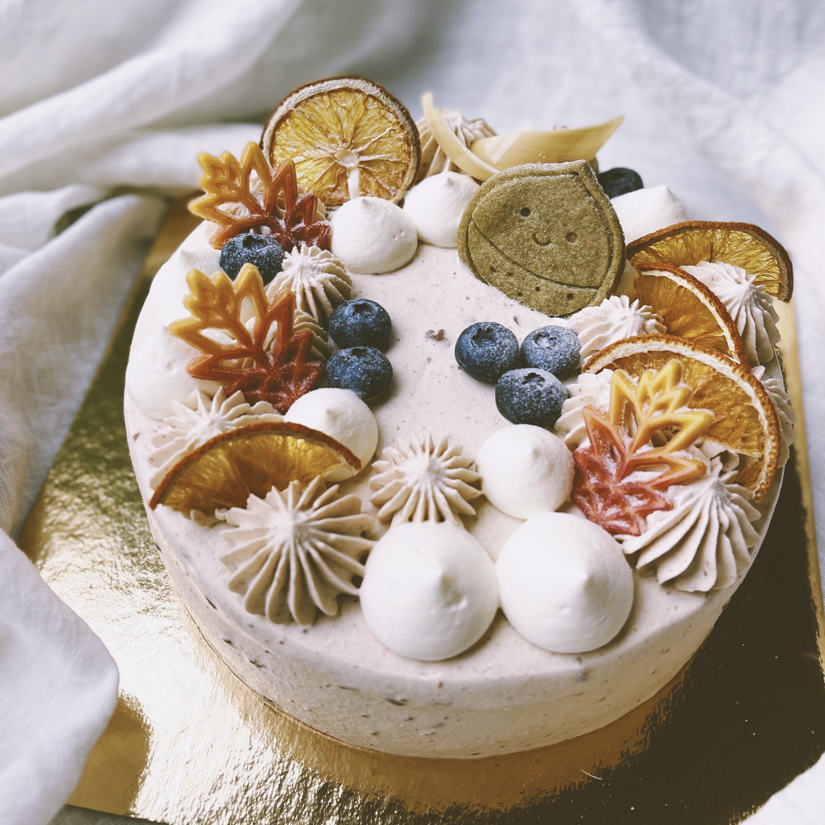 Wintery Chestnut Cake