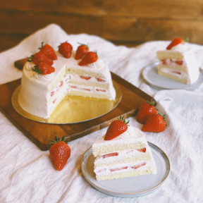 Japanese Strawberry Short Cake