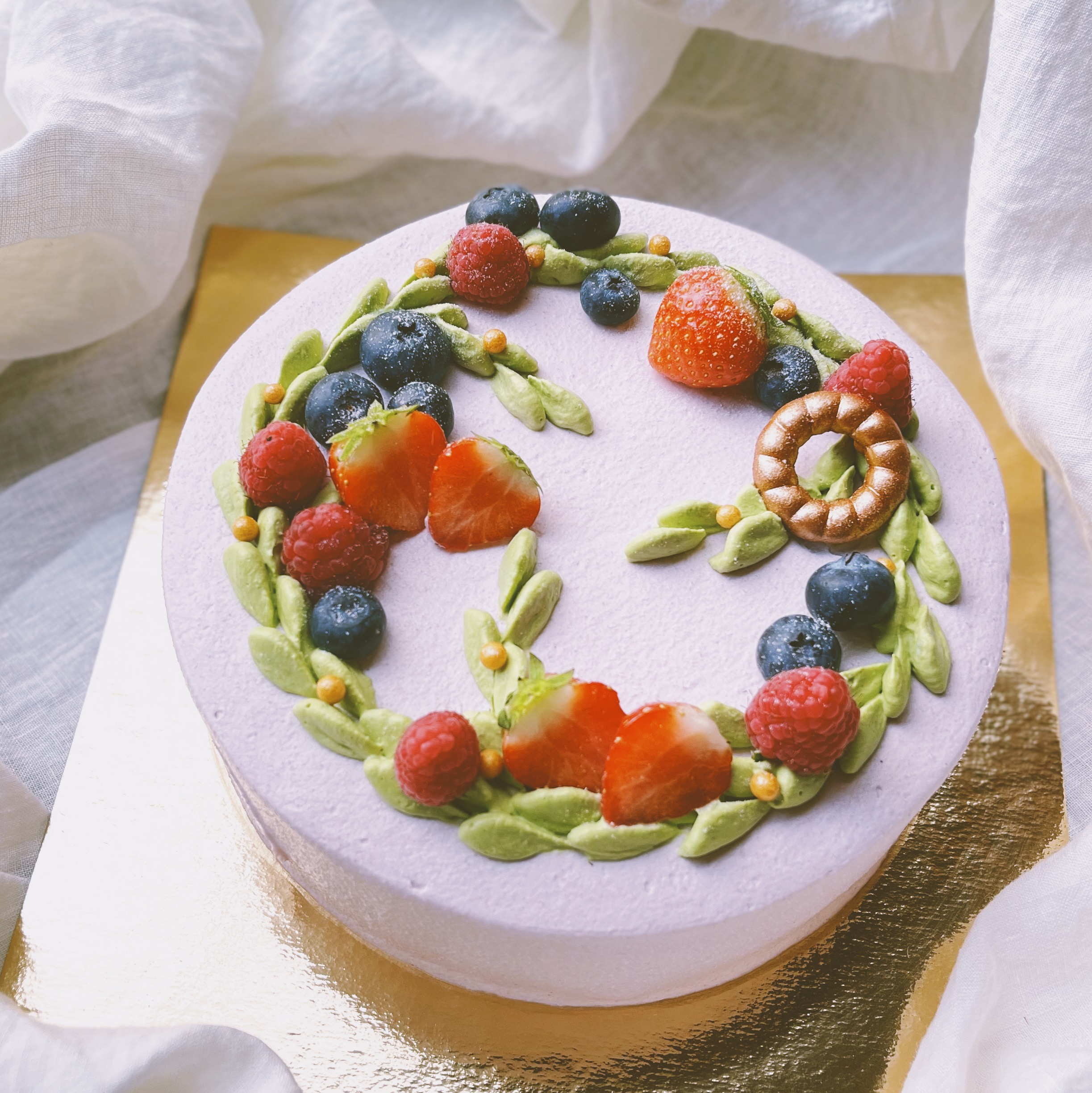 December Taro Matcha Cream 