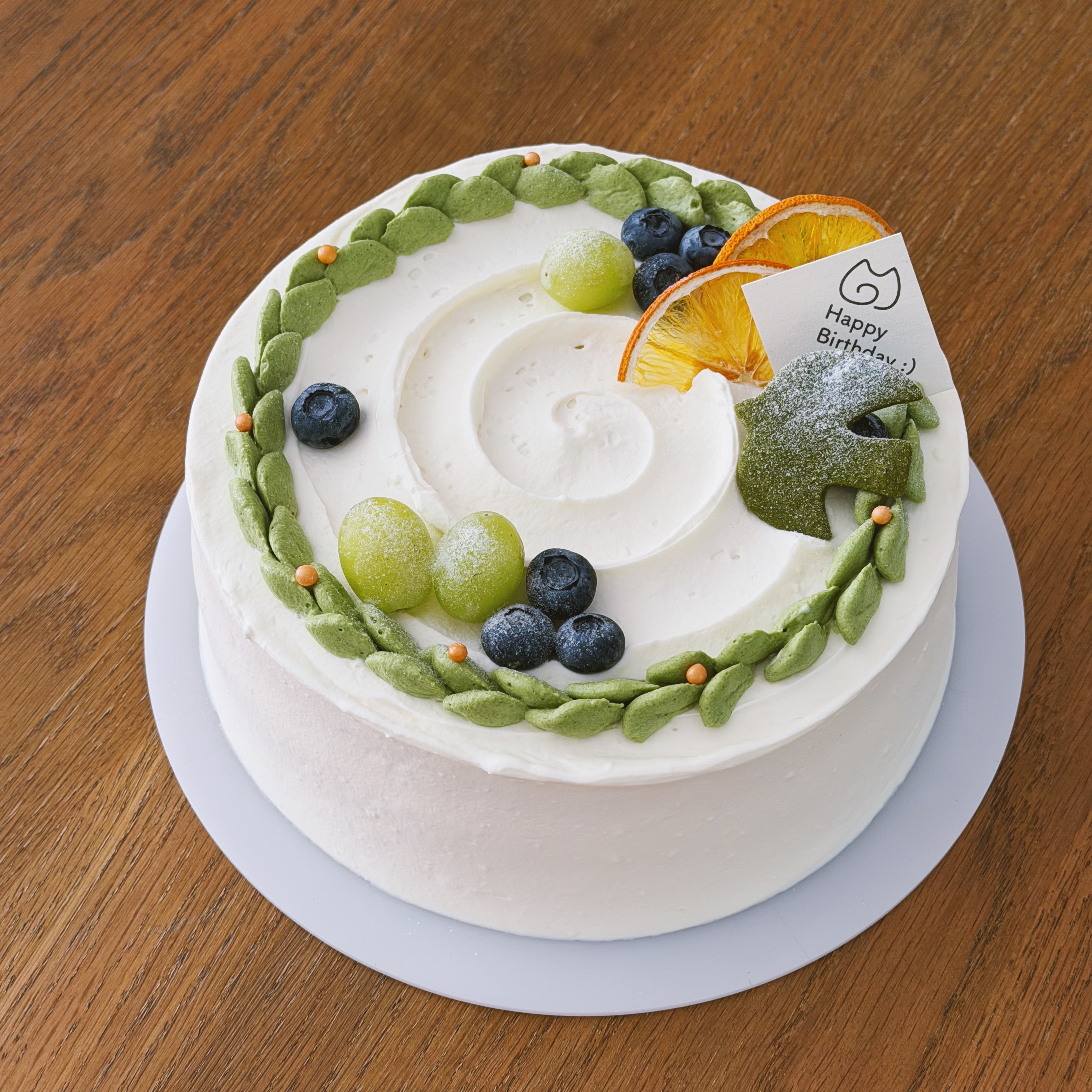 Forest Notes Cake