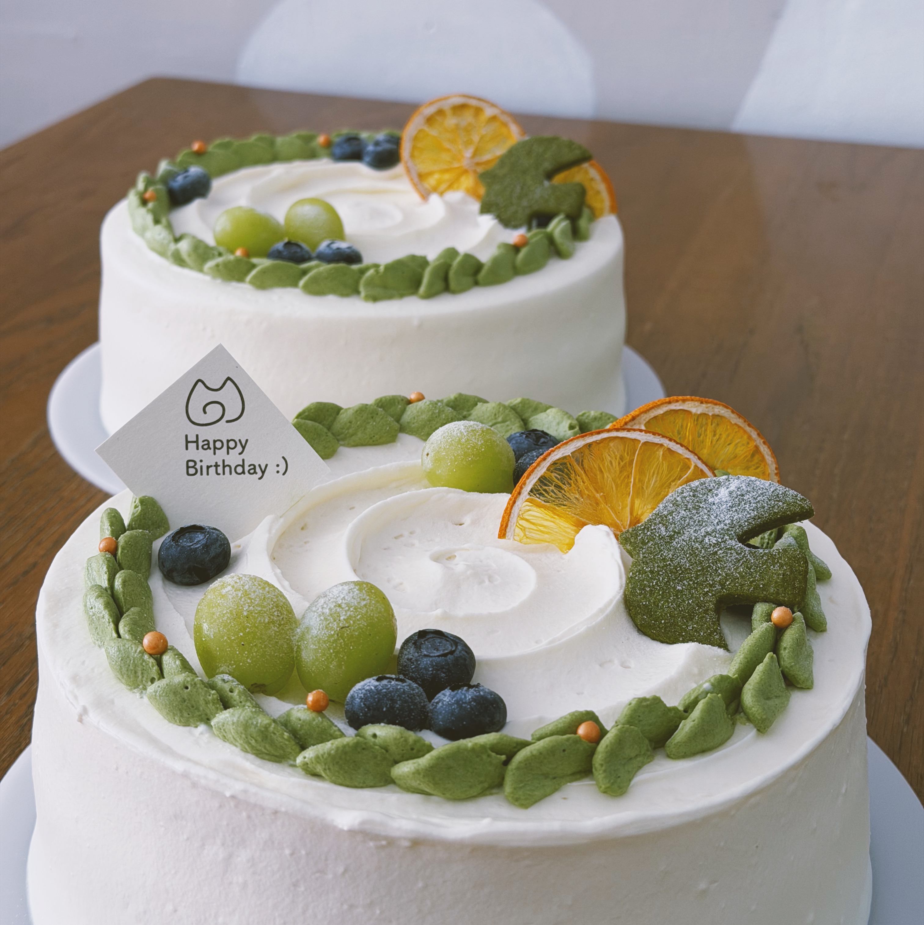 Forest Notes Cake