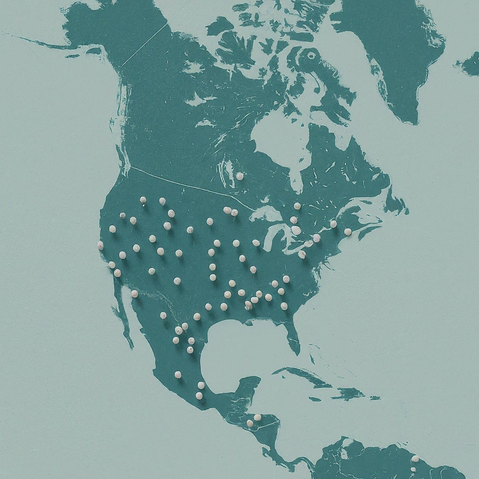 Tinted map