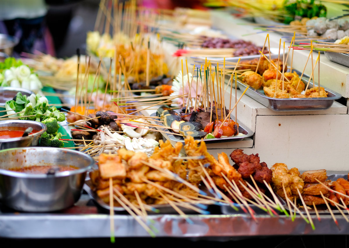 Types of street food in Malaysia