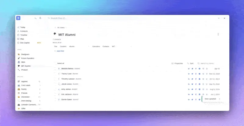 Dex View