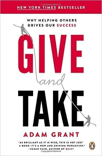 Cover of Give and Take by Adam Grant