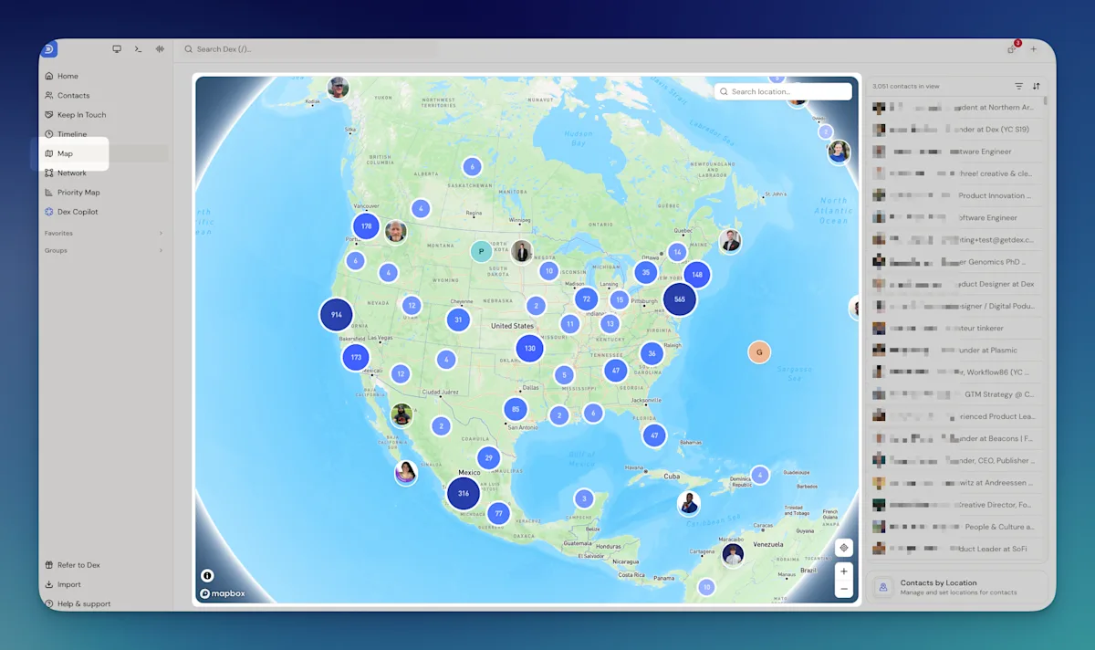 map view