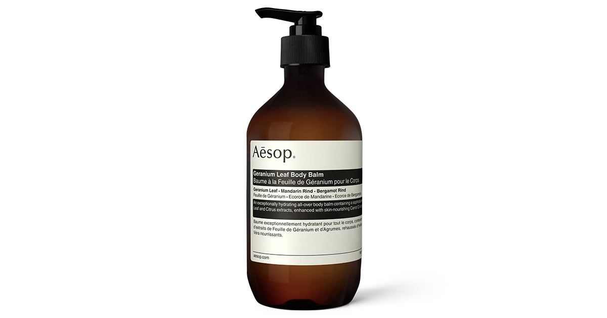 Aesop イソップ ゼラニウムリーフボディバーム 500ml - ボディソープ