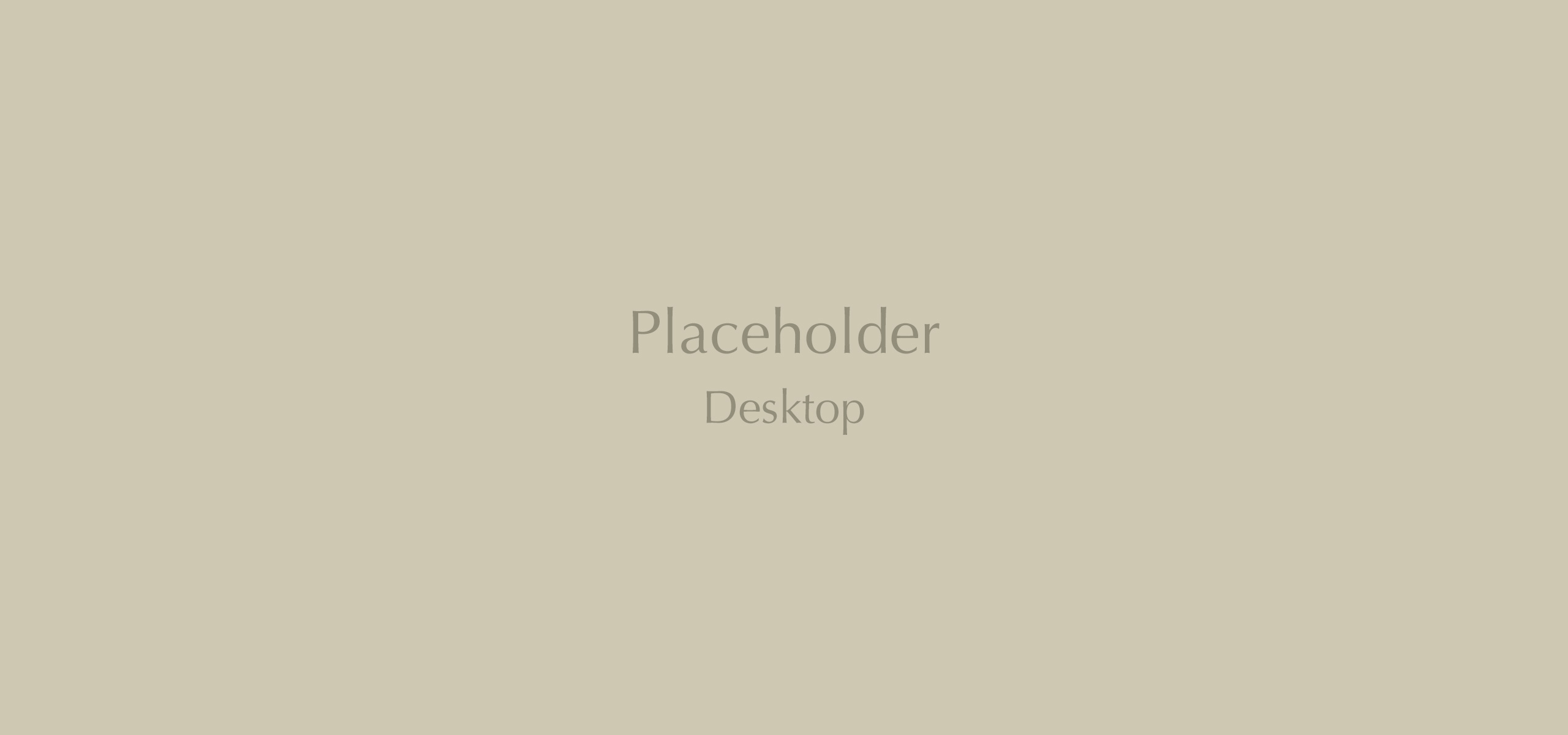 Placeholder.