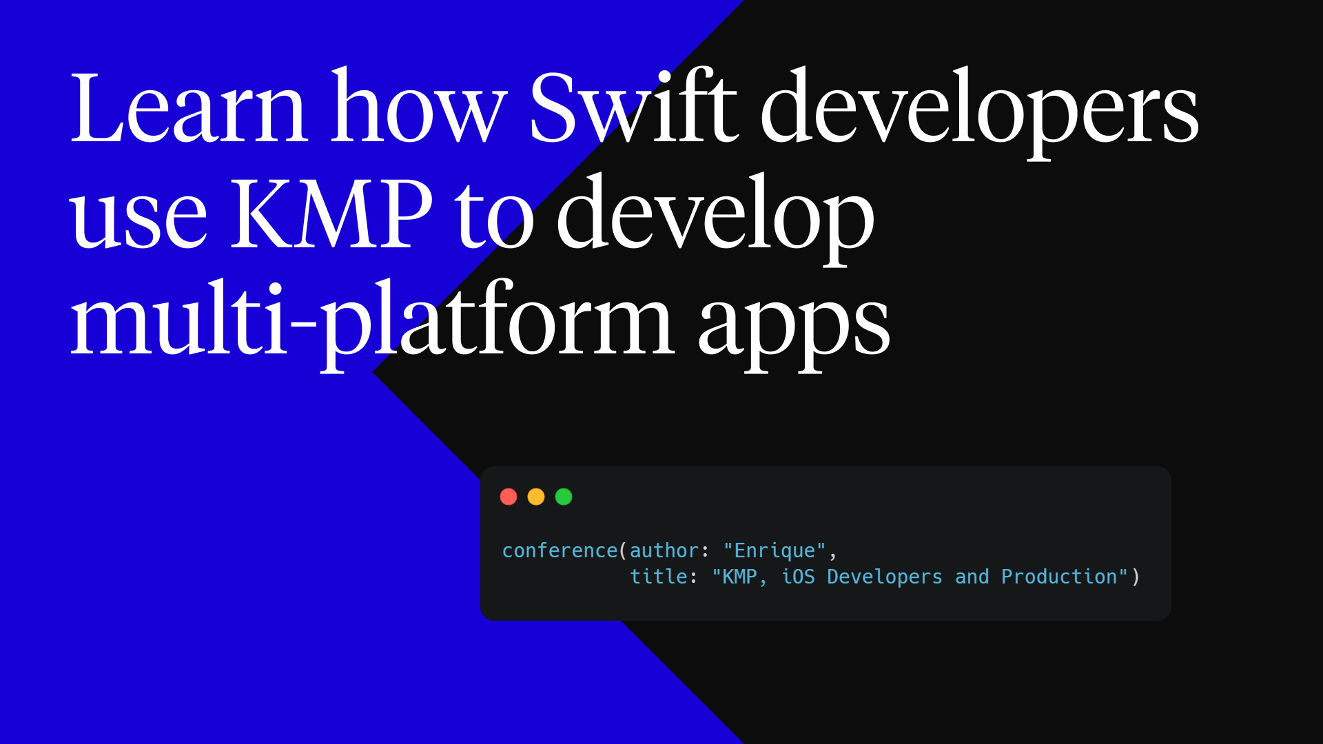 KMP, iOS Developers and Production: Learn How Swift Developers use KMP to Develop Multi-Platform Apps