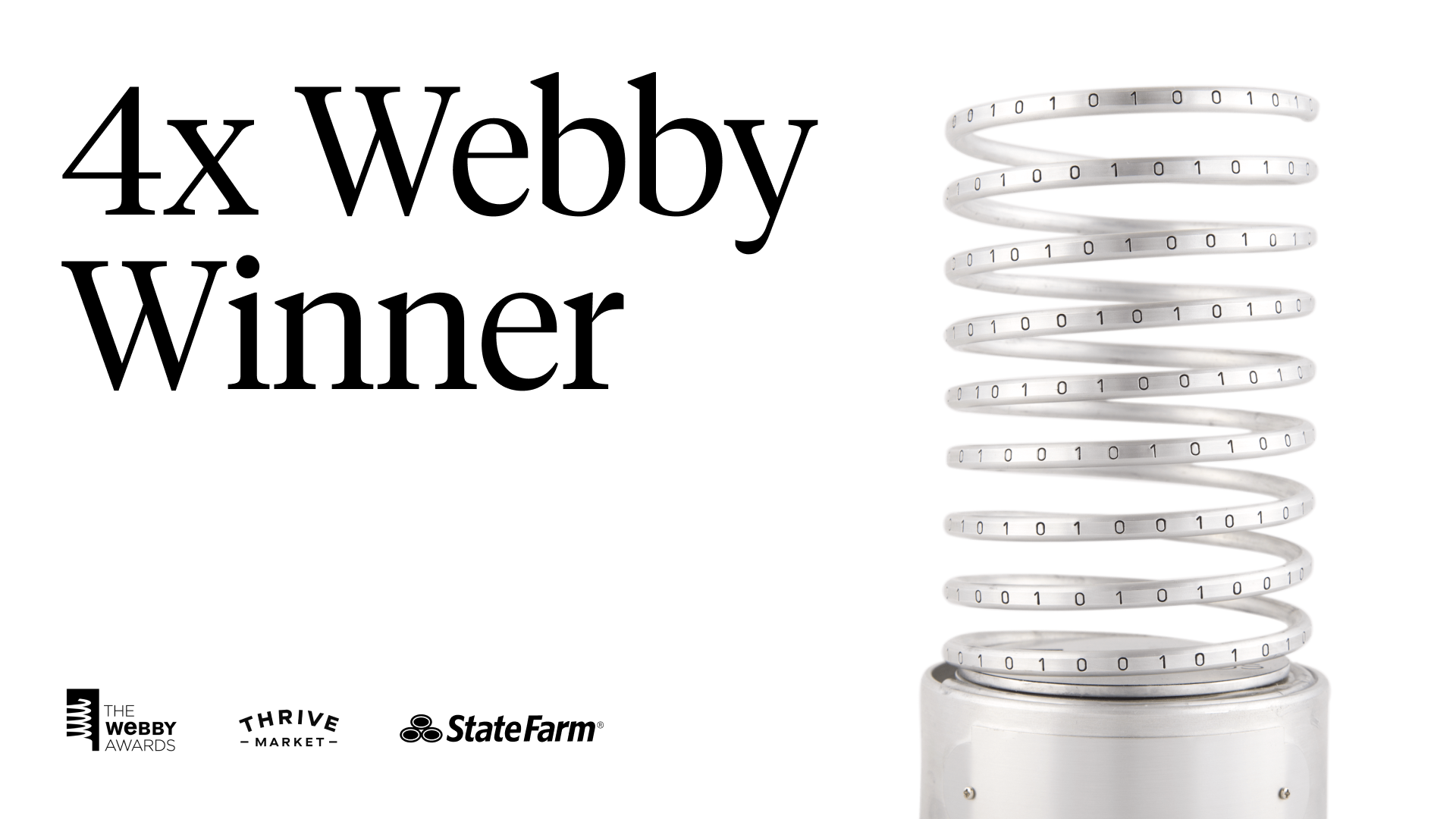 Thrive Market and State Farm Win Four Webby Awards