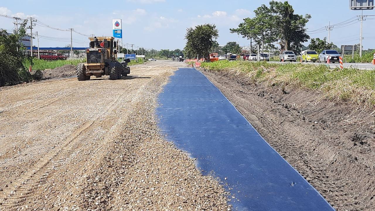 Road Compression CASE STUDY | Improving road performance under heavy traffic | Solmax