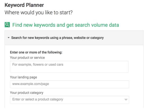 kayword-planner