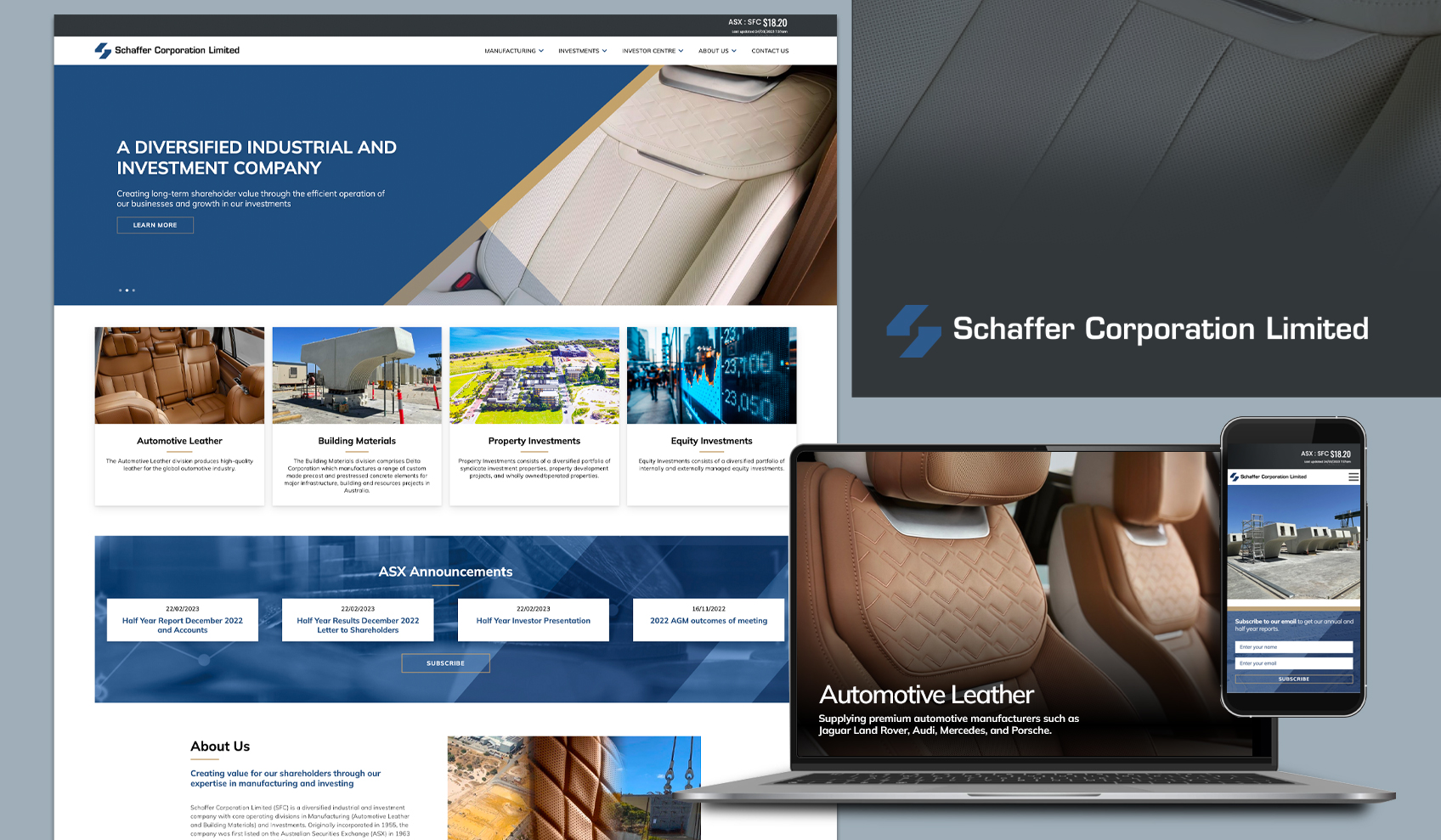 Creating value through expertise, manufacturing and investing