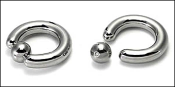 Image: Captive bead ring