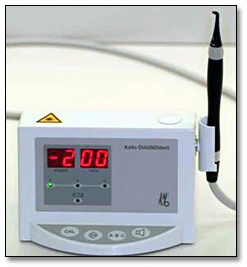 Photo showing a Diagnodent machine