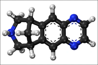 Photo showing a molecule of varenicline