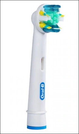 Photo showing a Oral-B FlossAction power brush head