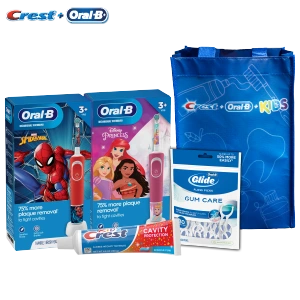 Crest + Oral-B Kids 3+ Spiderman Electric Recharge System