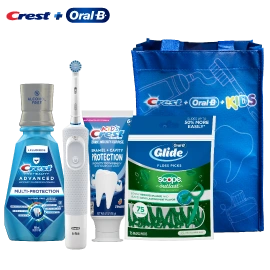 Crest + Oral-B Kids 6+ Electric Toothbrush System  