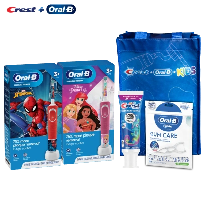 Crest+Oral-B Kids 3+ Princess Electric Toothbrush Systems