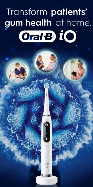 oral-b iO electric toothbrush