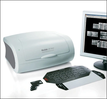 Photograph showing an Indirect Photo-stimulable Phosphor Imaging System.