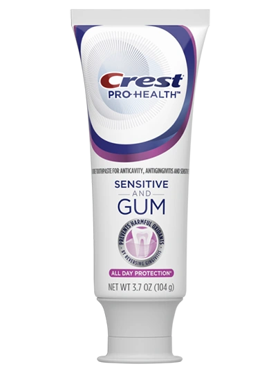 Crest Sensitive and Gum Toothpaste-ADA Approved