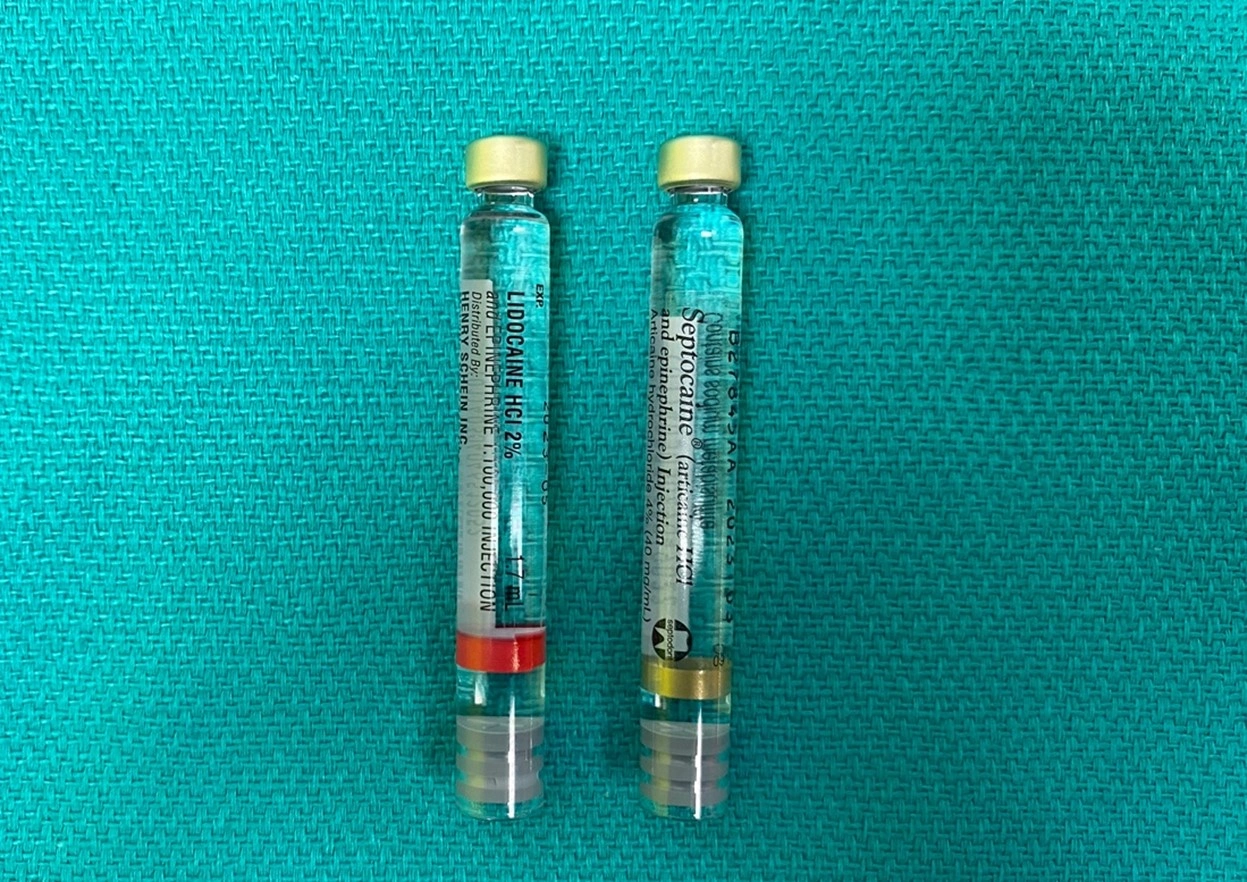 Anesthetic Cartrides