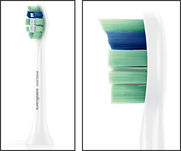 Photo showing a Sonicare ProResults sonic brush head