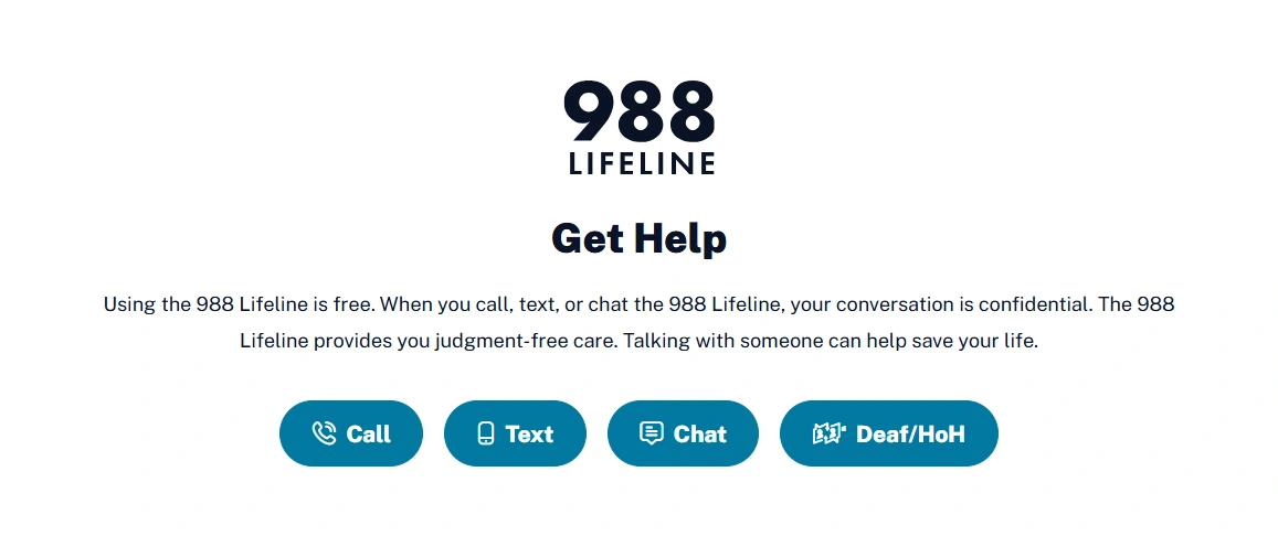 988 Helpline Icon