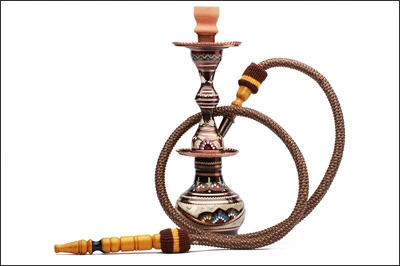 Photo showing an example of hookah pipe
