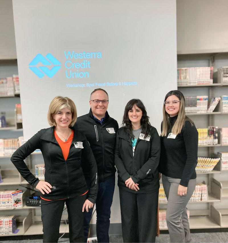 Westerra Employees in the Classroom