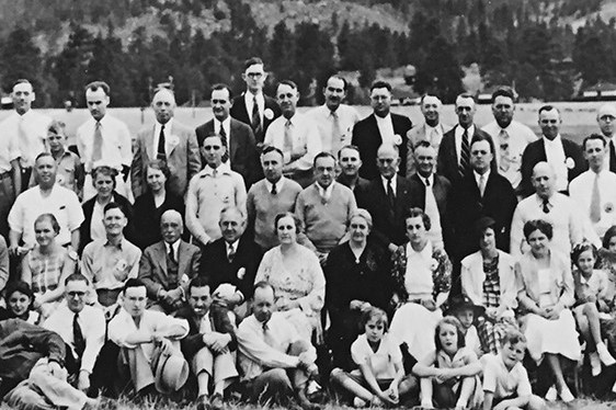 Westerra Credit Union Team photo from 1934