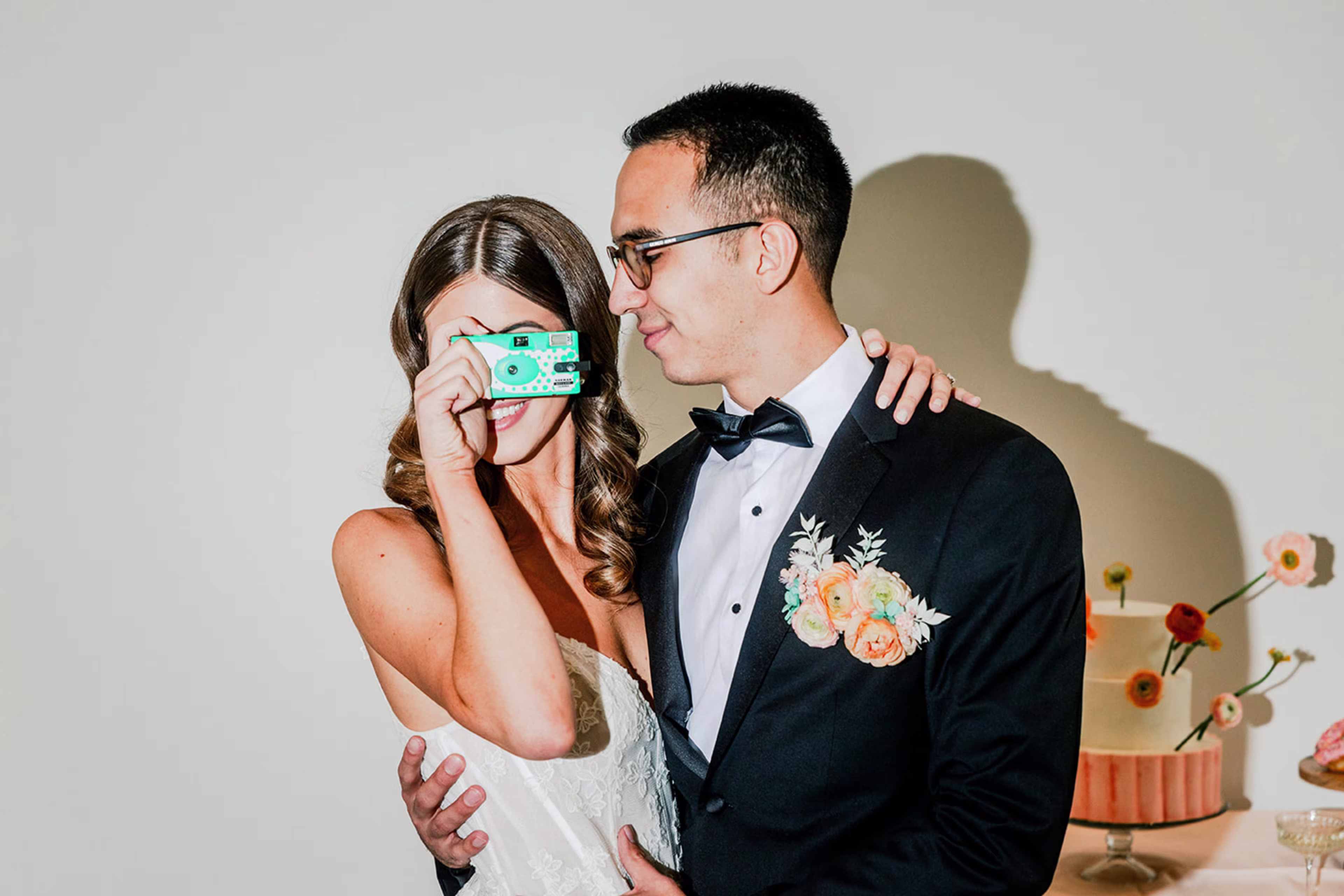 Newlywed couple smiling together with overlay text 'Members Trusted Us to Finance Their Home,' emphasizing the trust placed in the credit union for home financing.