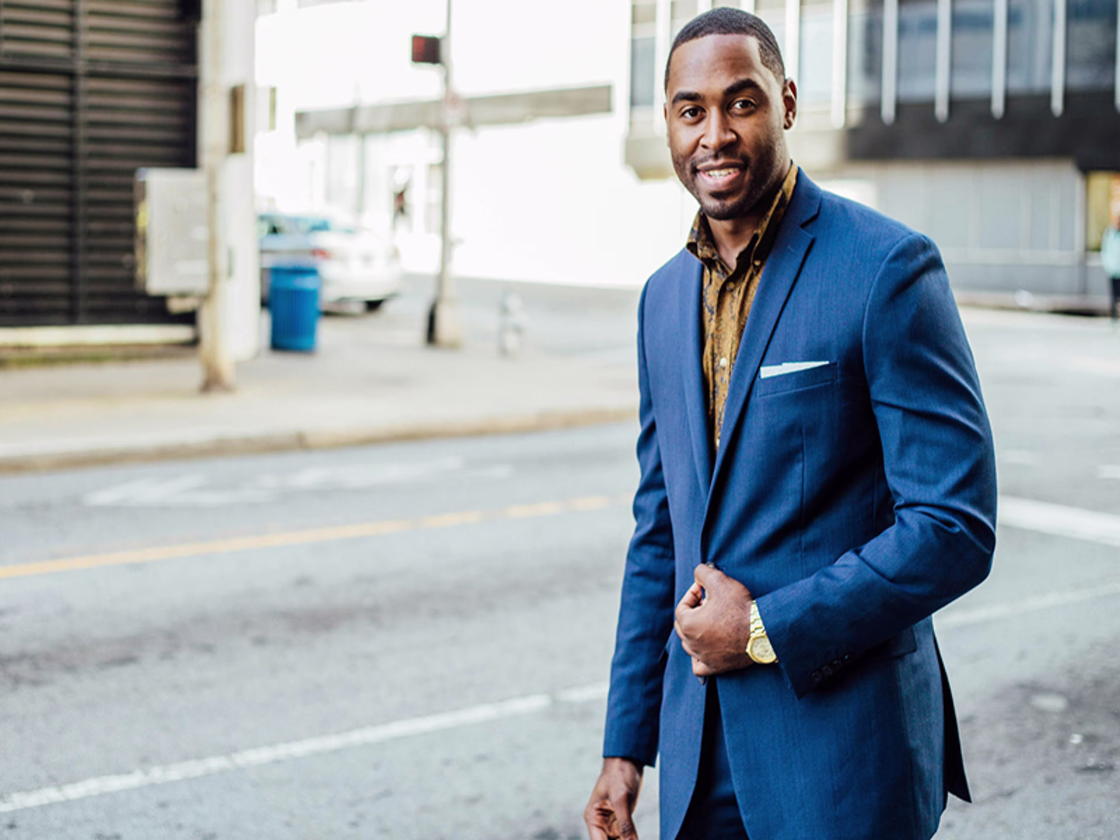 Small business owner on the move, powered by Westerra business financial tools.