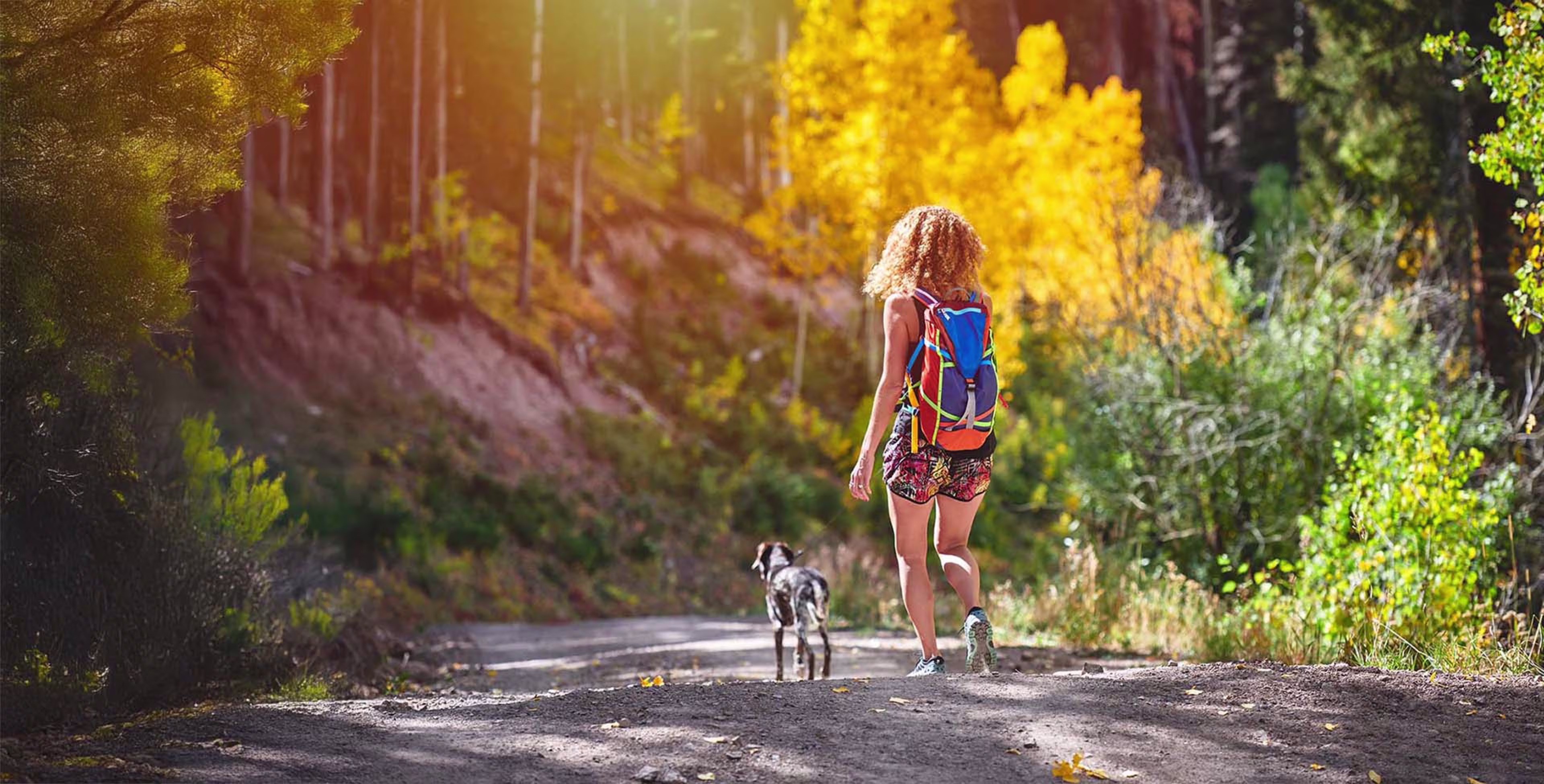 Educator Enjoying Colorado on a Hike with Westerra Credit Union.
