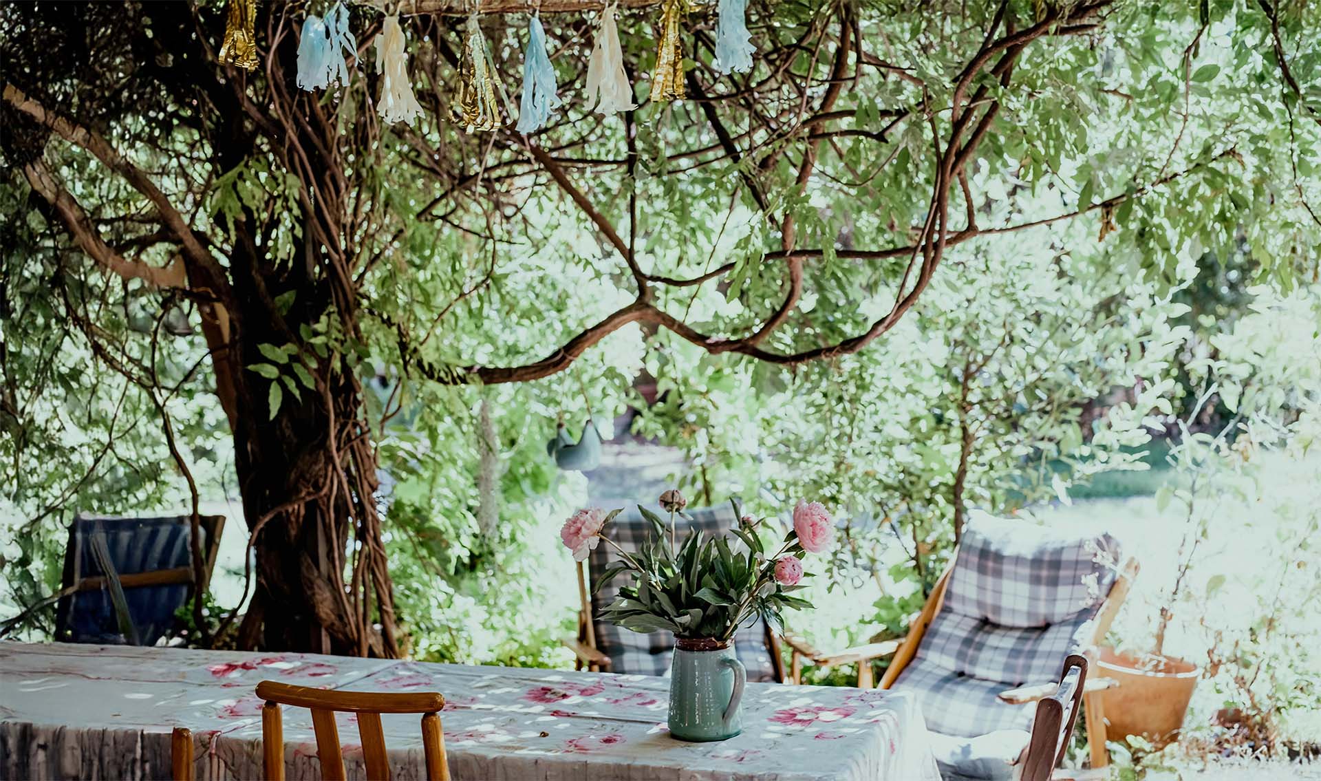 Newly renovated cozy backyard financed with a Westerra Credit Union HELOC Loan