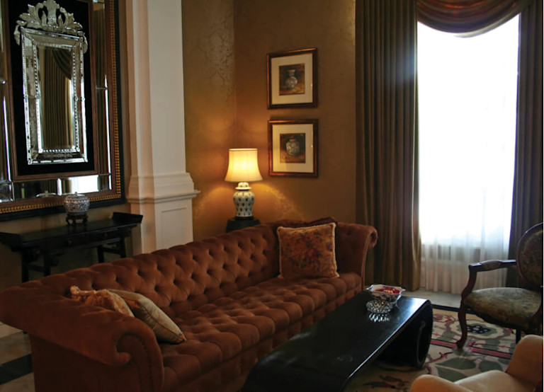 Kaufman house interior