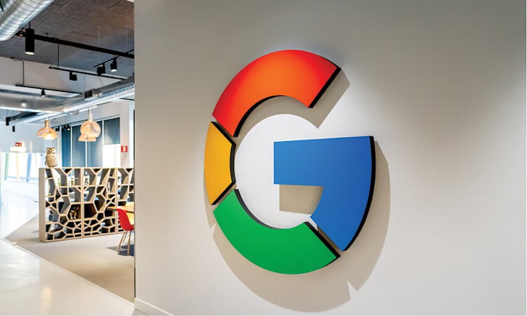 Interior of the Google offices in Kitchener