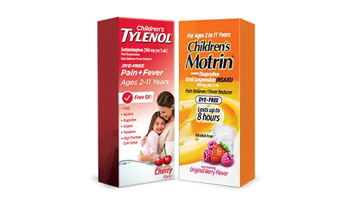 Children's TYLENOL® and Children's MOTRIN®
