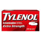 Adult TYLENOL Extra Strength product package