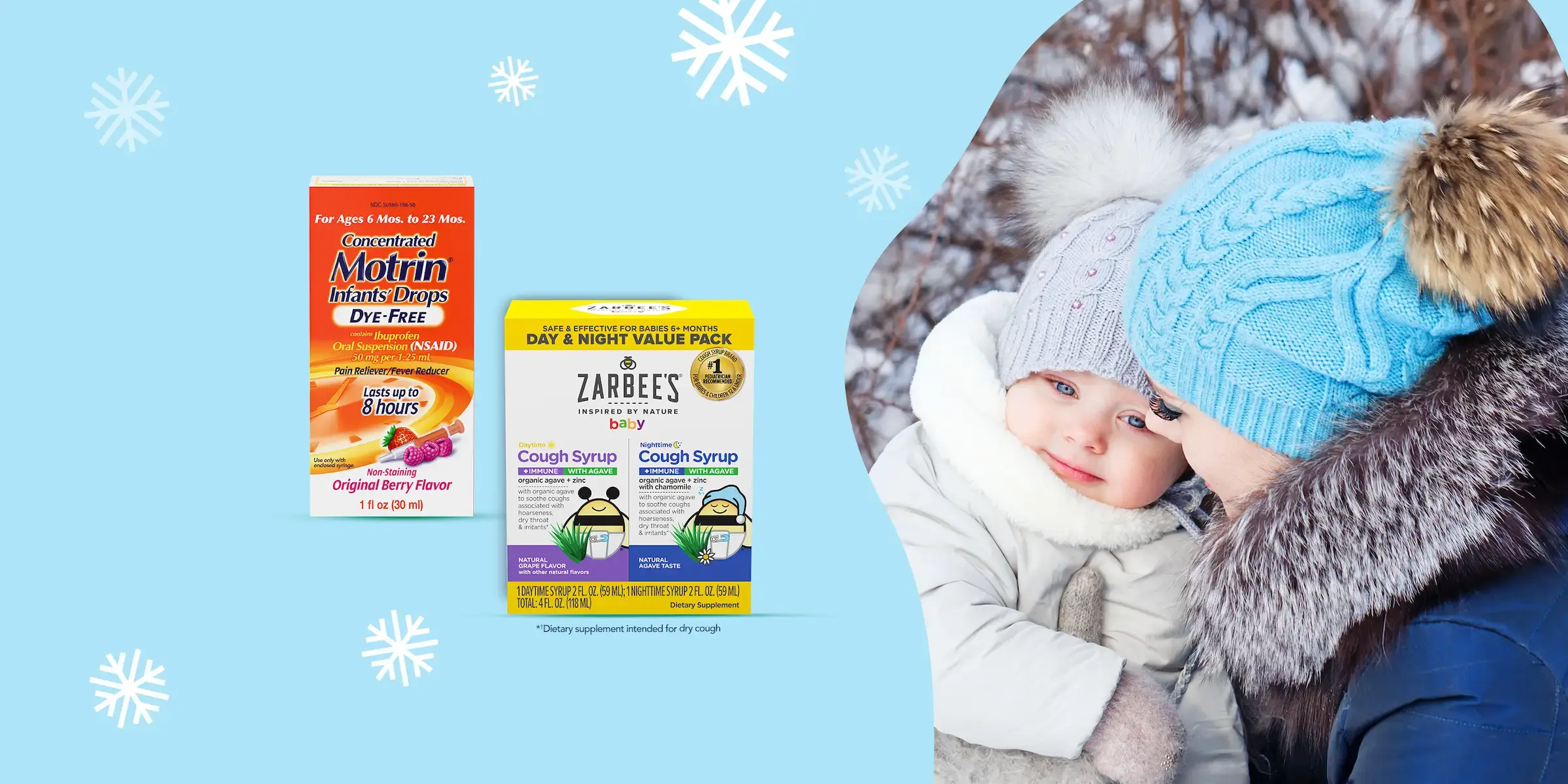 Enter the Zarbee's® x MOTRIN® Winter Wellness Sweepstakes