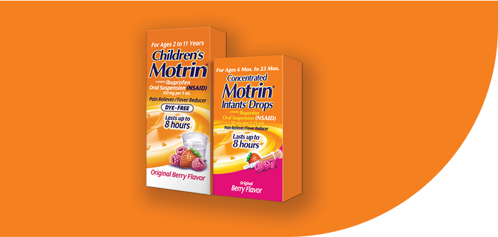 MOTRIN® for Children + Infants