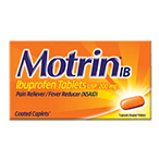 Motrin IB ibuprofen tablets