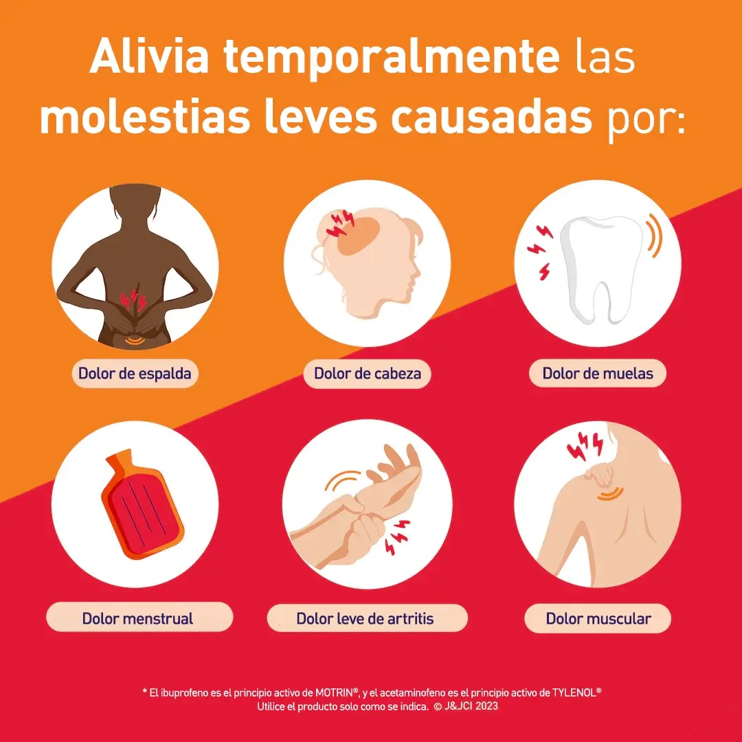 MOTRIN® Dual Action with TYLENOL® MOTRIN®