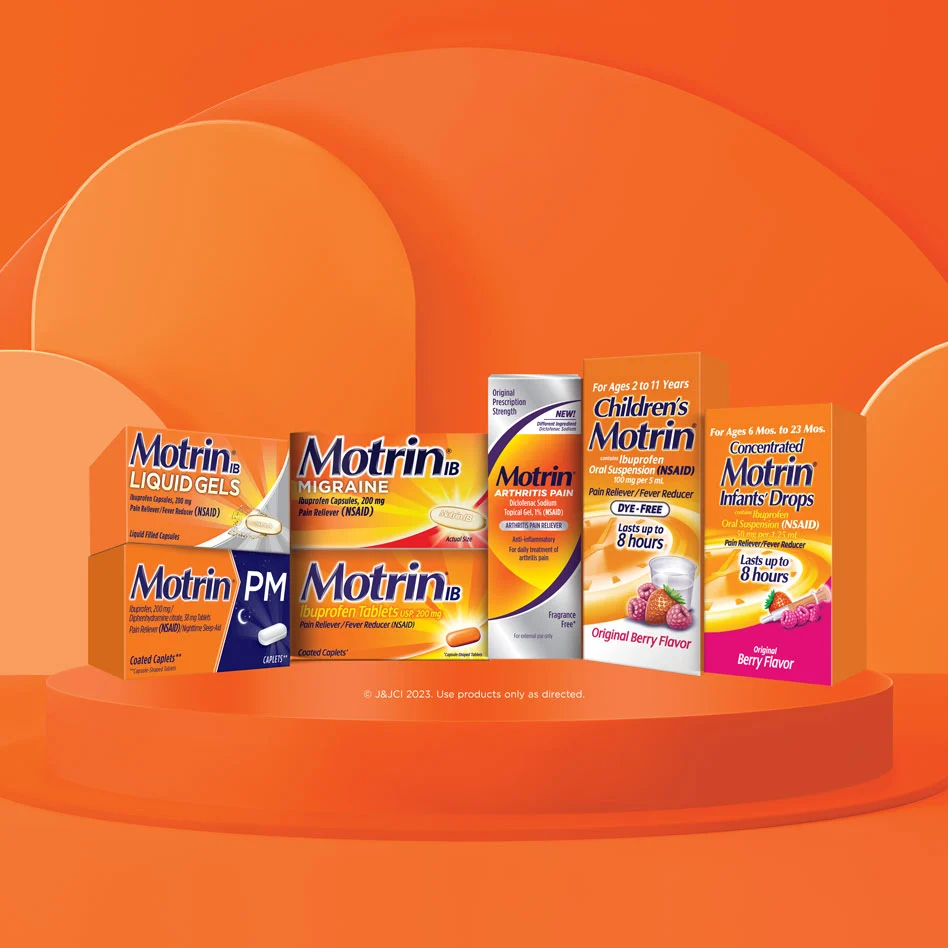 MOTRIN® product family shot