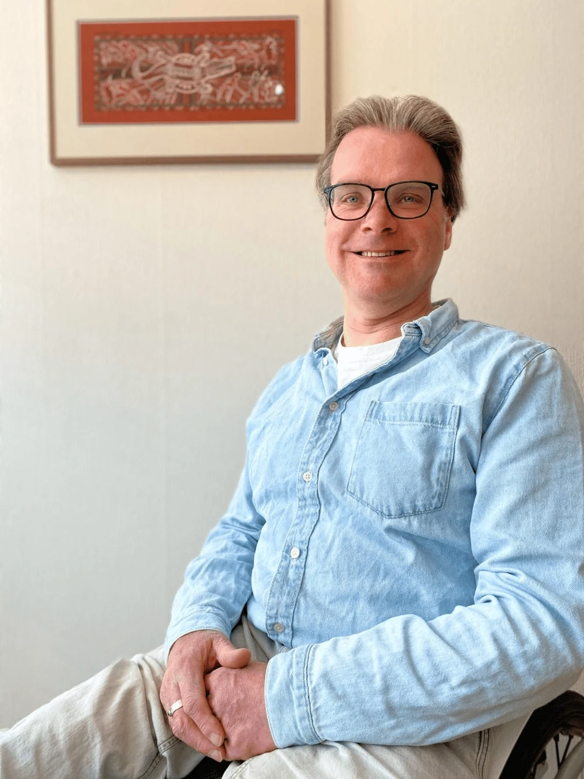 Rob vertelt over zijn ervaring met de online zelfhulp van Evie