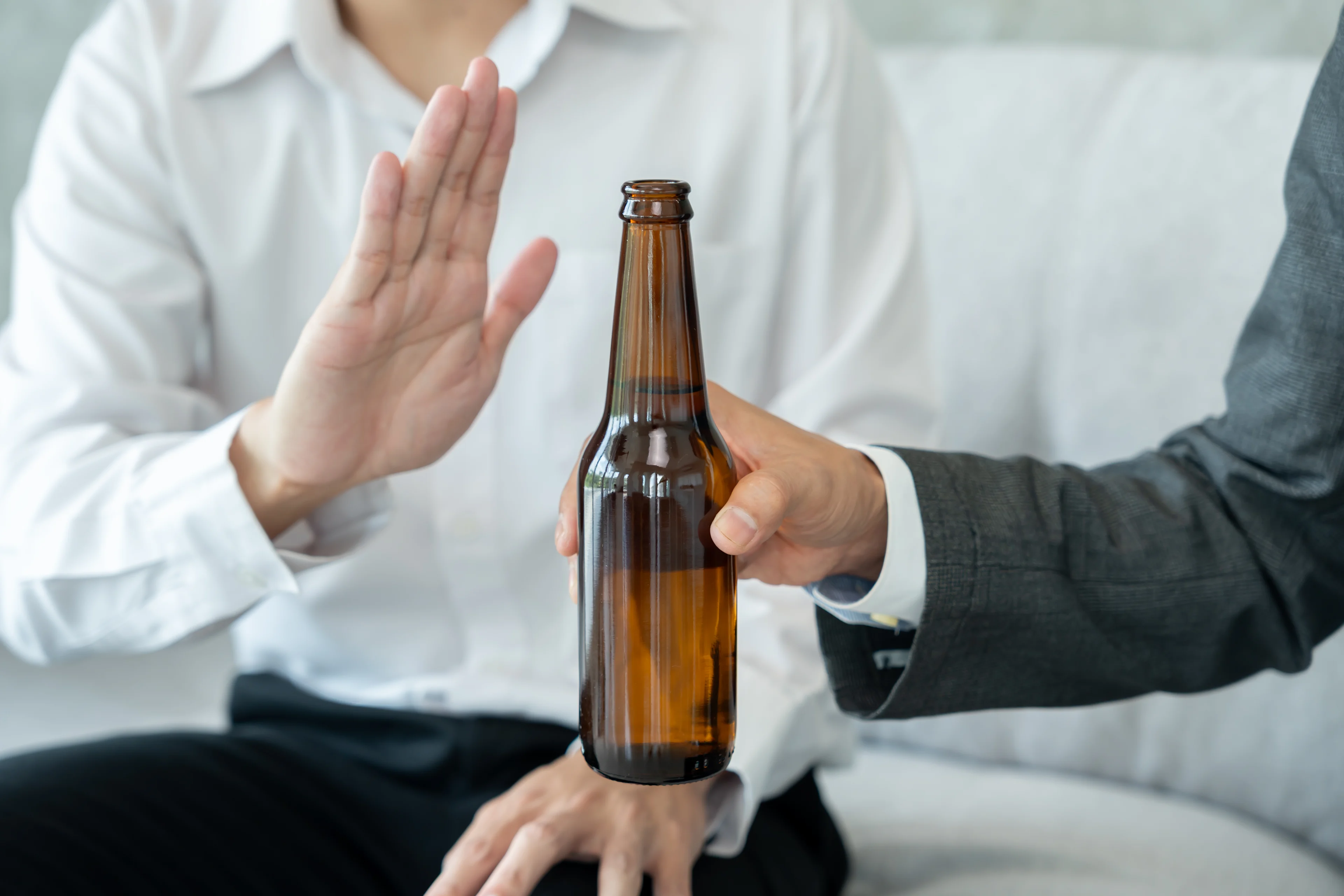 Alchohol op pauze