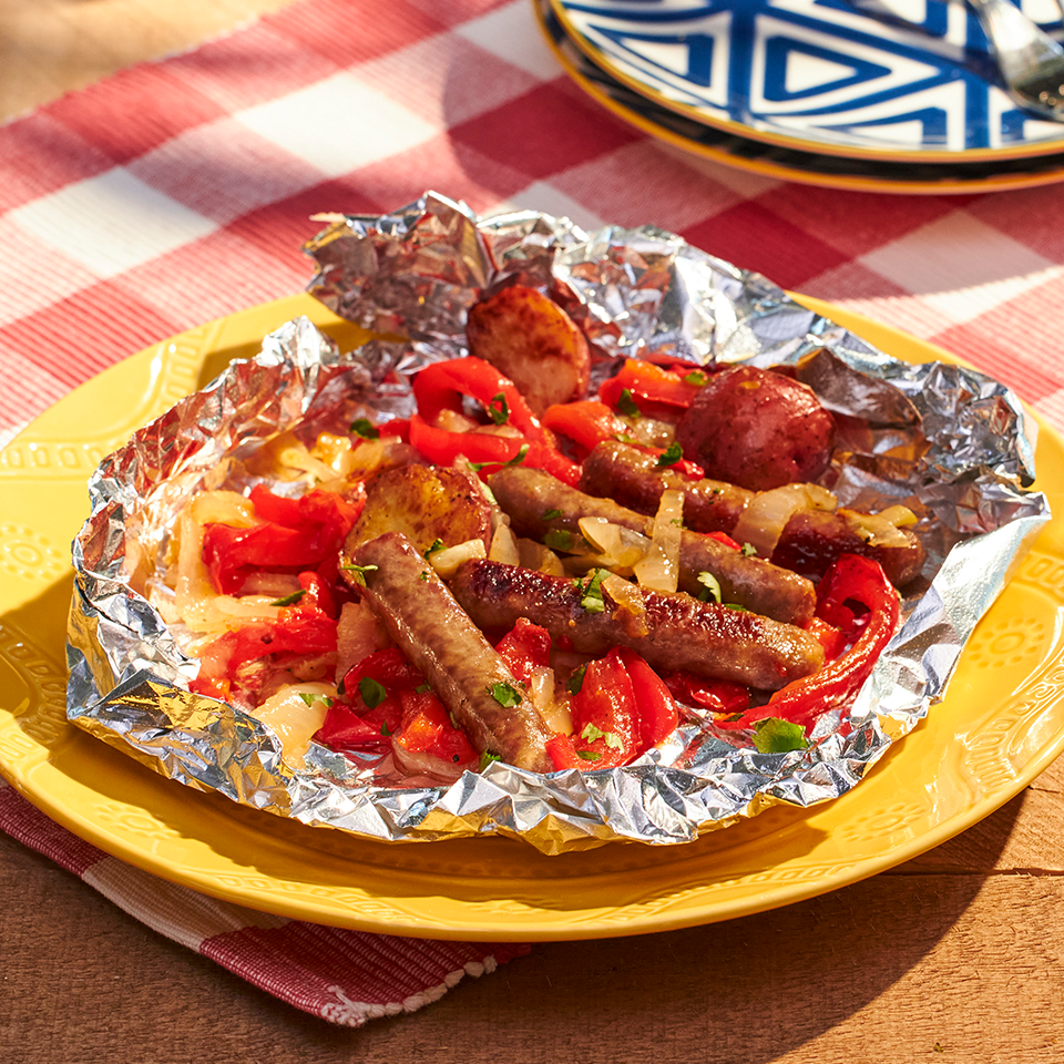 Foil Packet Sausage And Potatoes Recipe | Quality Products Low