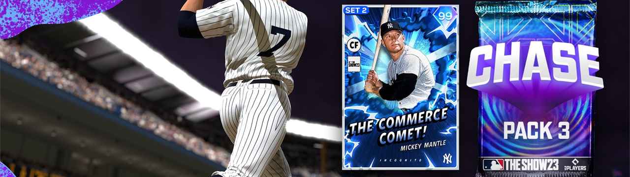 Chase Pack 3 - Mickey Mantle